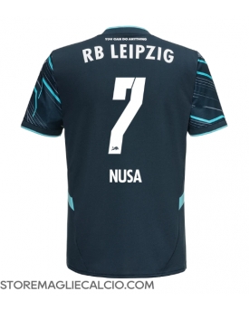 RB Leipzig Antonio Nusa #7 Maglia Gara Terza Repliche 2024-25
